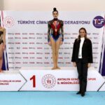 Antalya’da düzenlenen Ritmik Cimnastik Gönül Şanda Kupası sona erdi