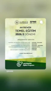 ANTRENÖRLÜK TEMEL EĞİTİM E-KAMPÜS DERS SİSTEMİ